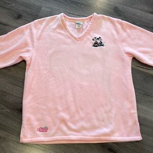 💜Disneyland resort soft pink long sleeve California Adventure Casual Comfort